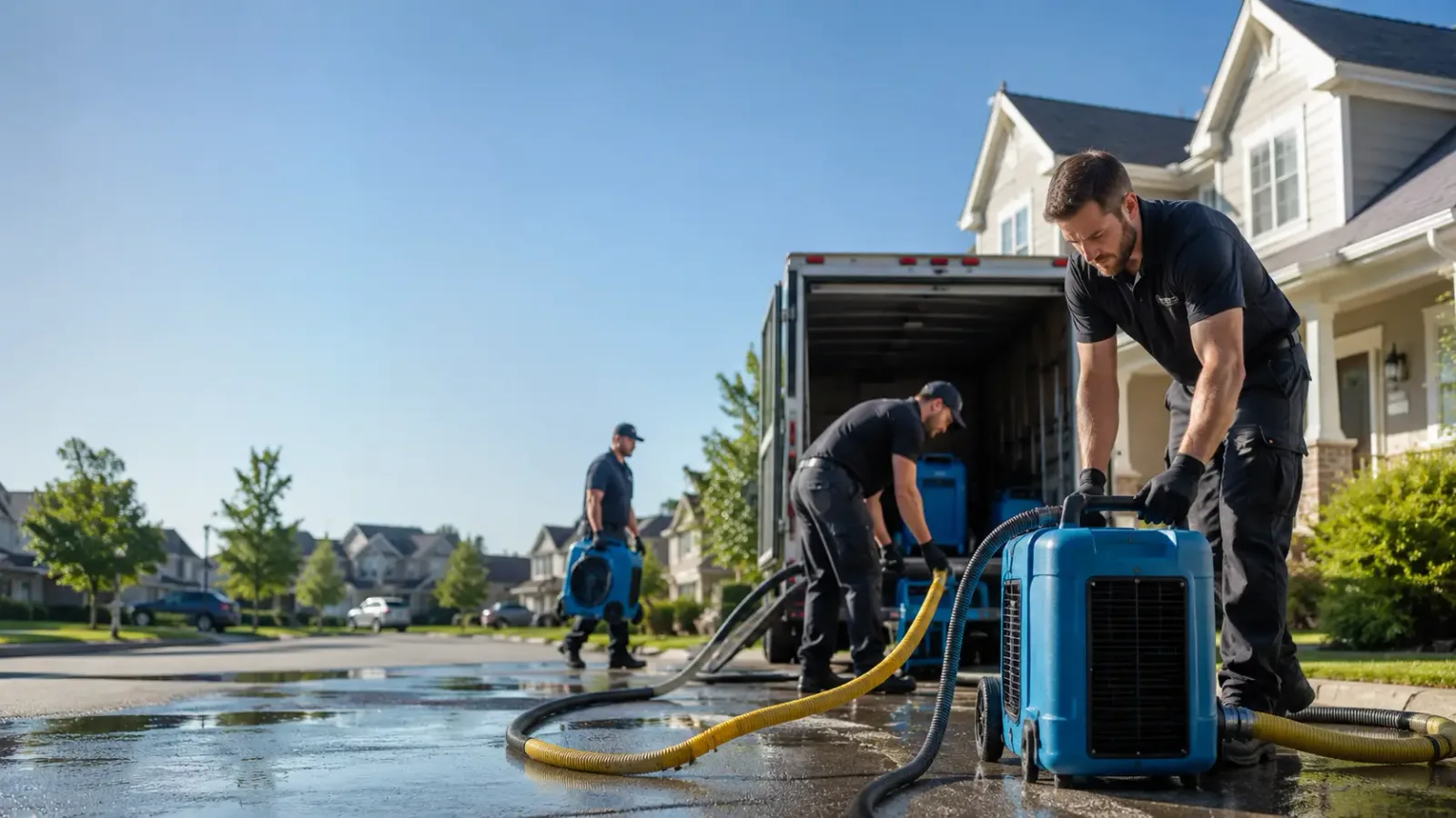 Water Damage Mitigation in Central Village, CT